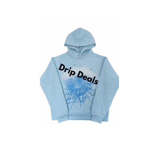 Sky blue hoodie